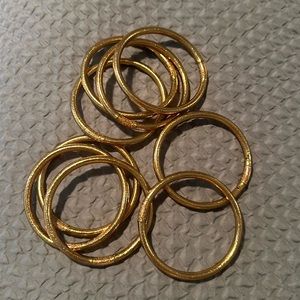 Original Budha Girl all weather bangles - Gold - Large